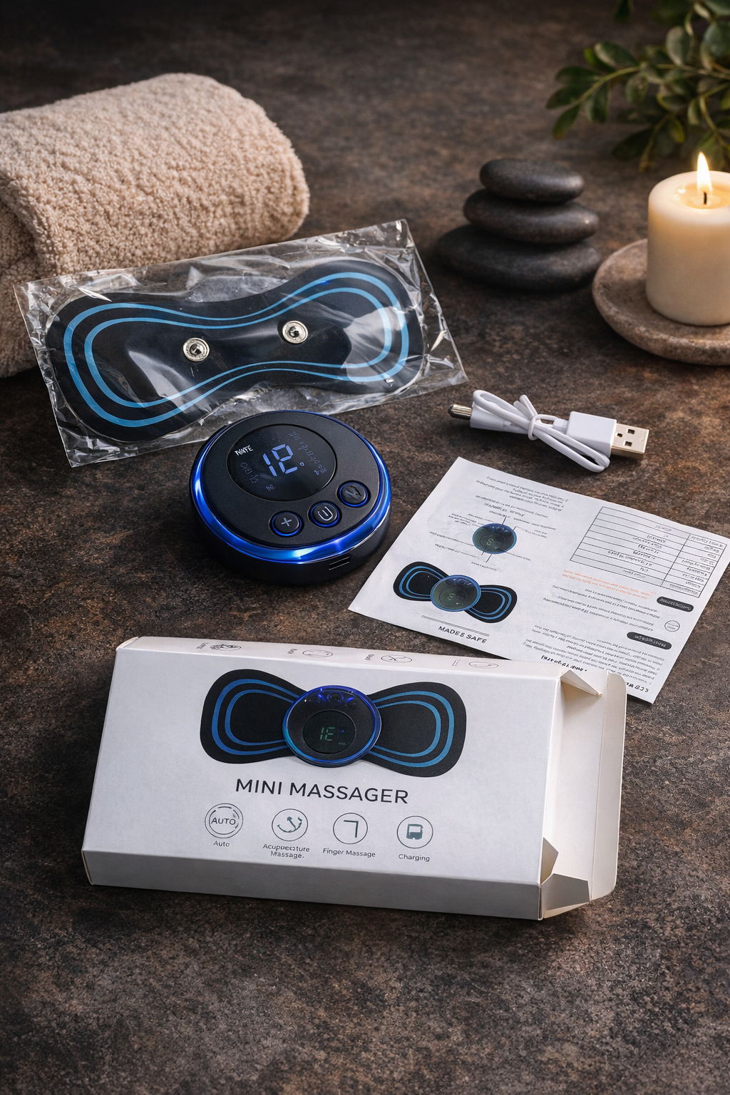 Electric Back Massager – Pain Relief at Home